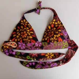 Victoria's Secret Flower Paisley Bikini Top